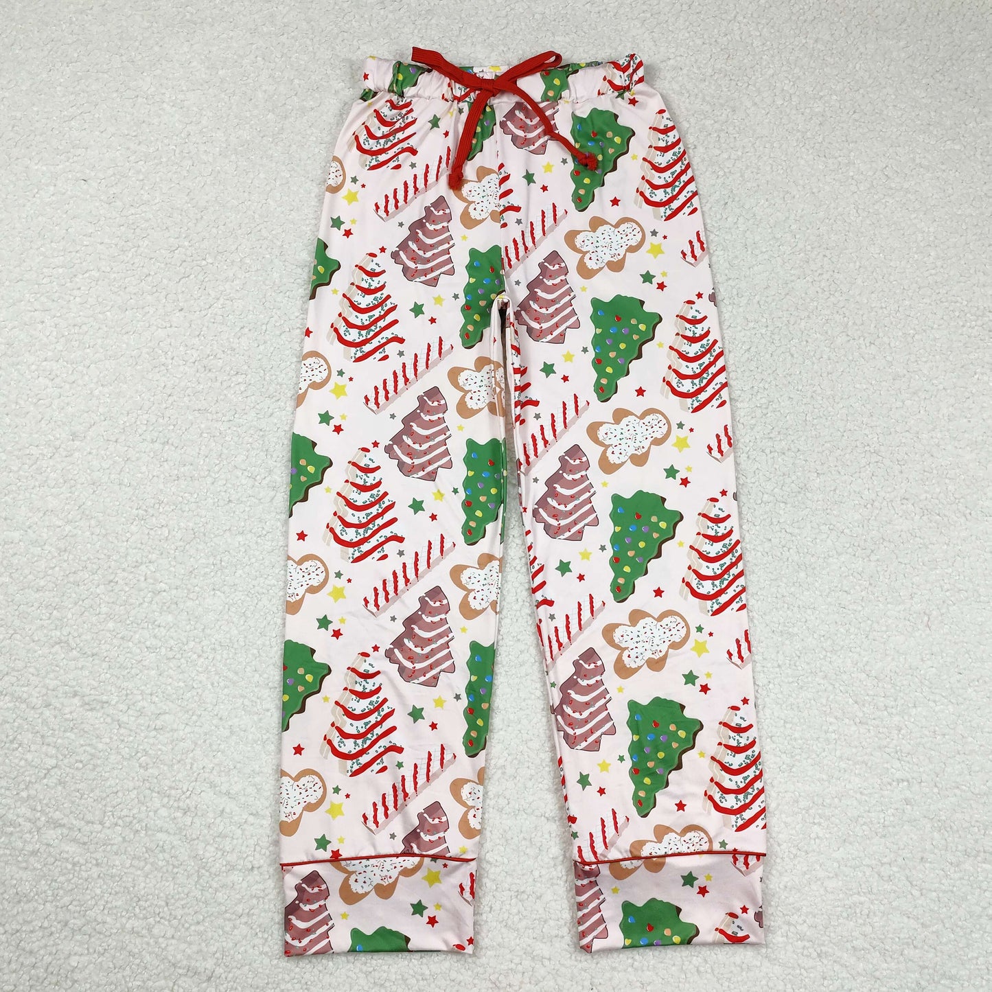 P0506 NO MOQ Adult female Christmas tree cookies gingerbread man pants western clothes