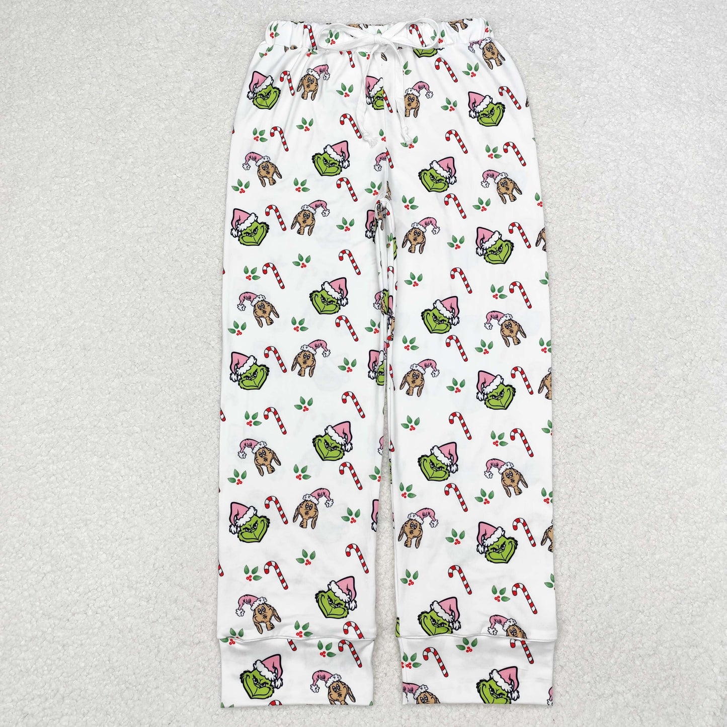 P0536 Adult female grinch puppy crutch white pants high quality wholesale