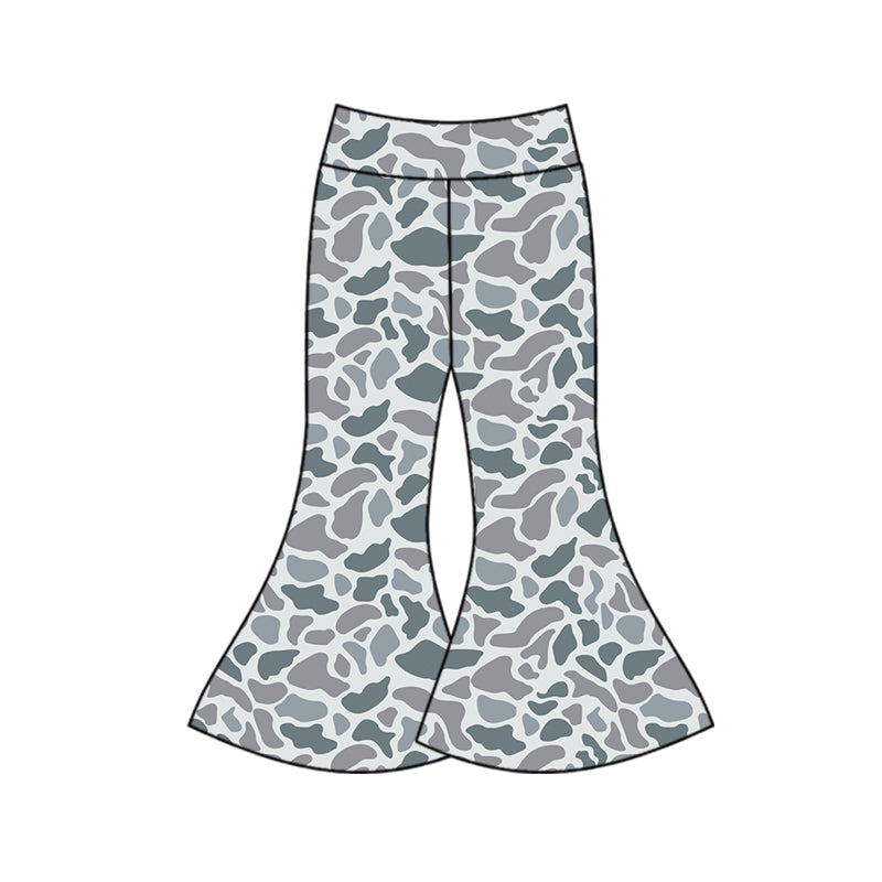 Preorder P0591 NO MOQ camouflage gray pants