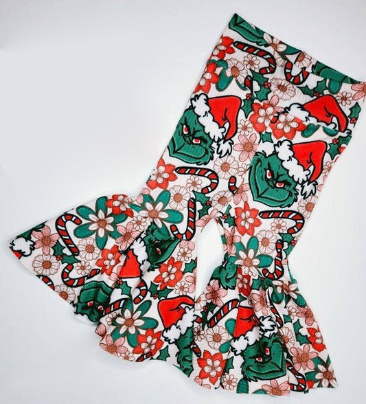 Preorder P0631 Cartoon grinch flower pants