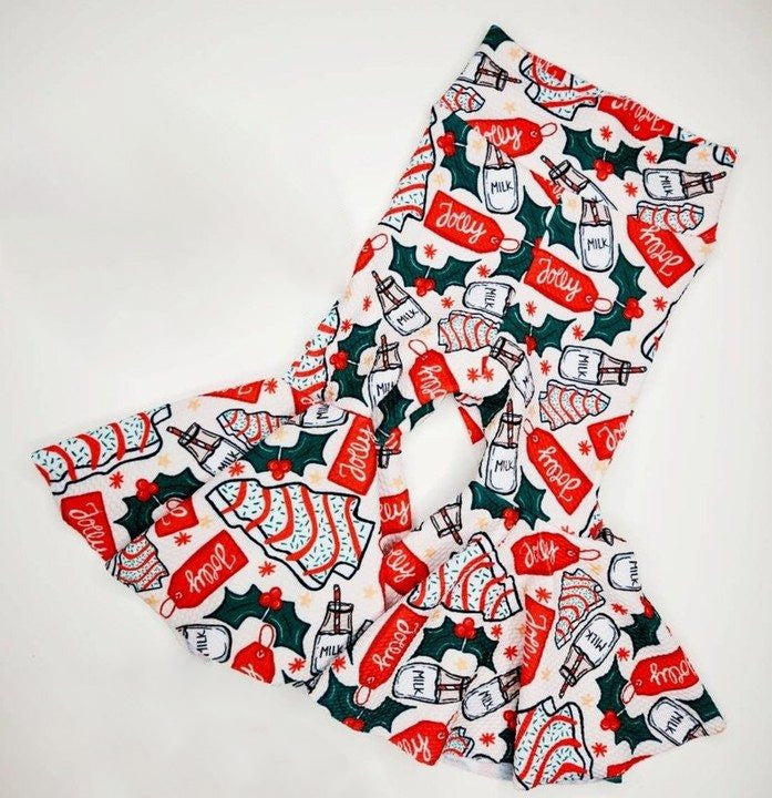 Preorder P0632 Christmas tree cookies milk pants