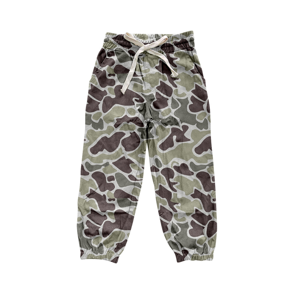 Preorder P0652 Camo drawstring pants