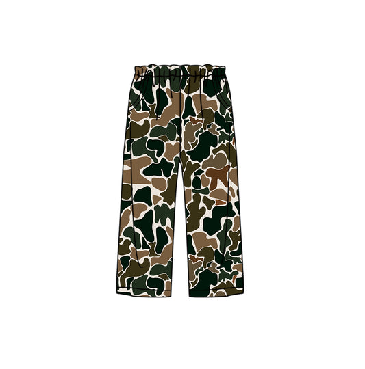 Preorder P0655 Adult female camouflage beige pants pajama pants