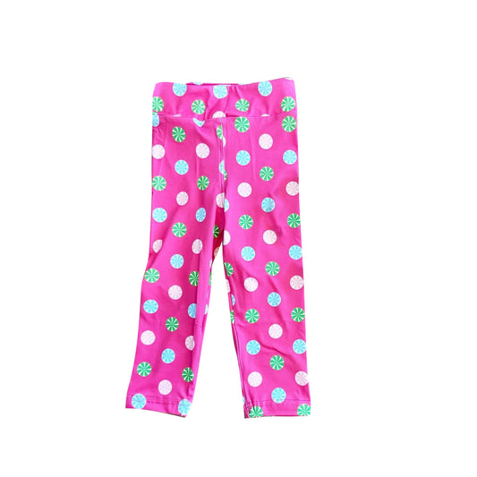 Preorder P0790 Girls Boutique Christmas Candy Cane Rose Red Pants 202507