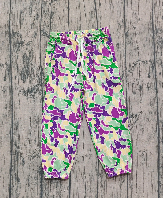 P0838 Purple Camouflage Boys Long Pants 202510 RTS