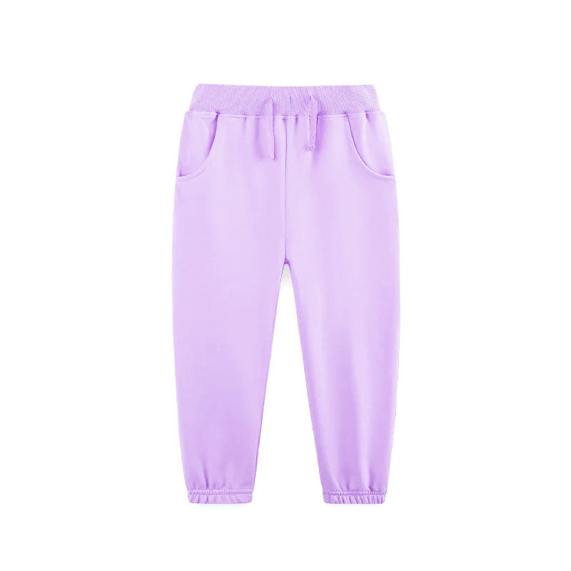 MOQ 8 Preorder P0881 Light Purple Pocket Girls Long Pants 202509