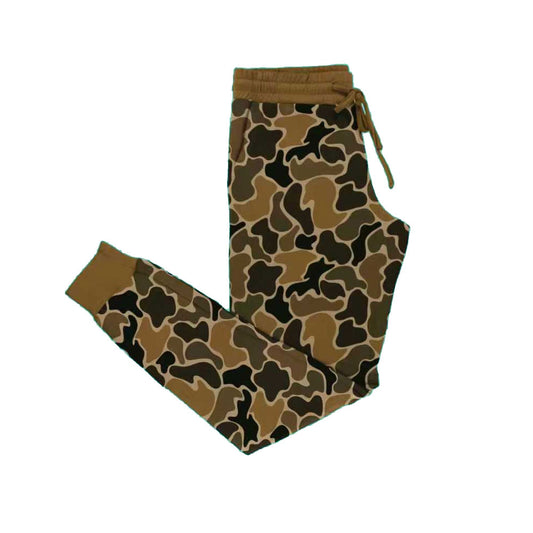 MOQ 5 P0949 preorder Adult Female Brown Camouflage Long Pants 202510