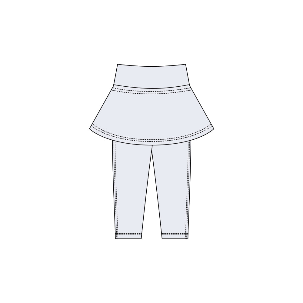 MOQ 5 PCS Preorder P0984 Solid Light Gray Girls Yoga Dress Pants 202511