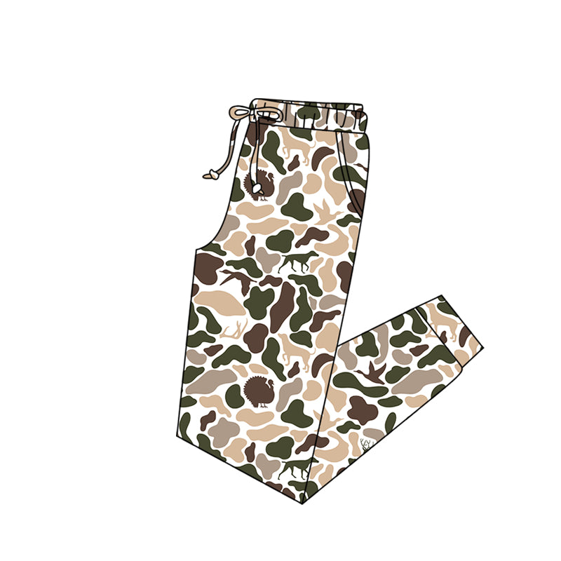 MOQ 5 PCS P1016 preorder Adult Female Puppy Deer Hunting Beige Green Camouflage Long Pants 202512
