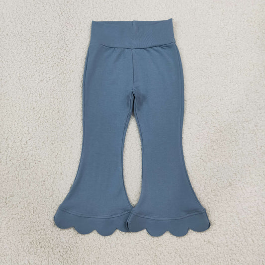 P1077 RTS baby girl clothes solid color girl fall pant