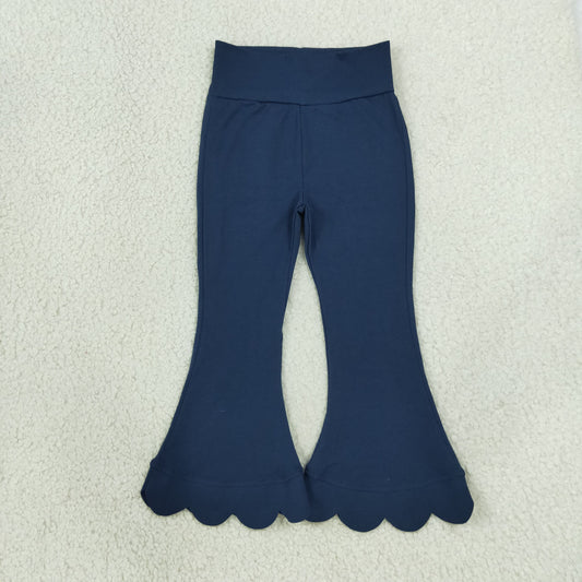 P1081 RTS baby girl clothes solid color girl fall pant