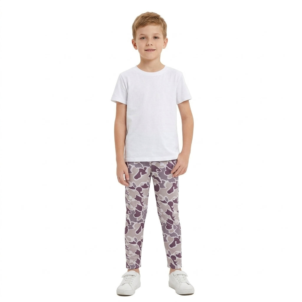P1191 Hunting Camo Gray Boys Pants