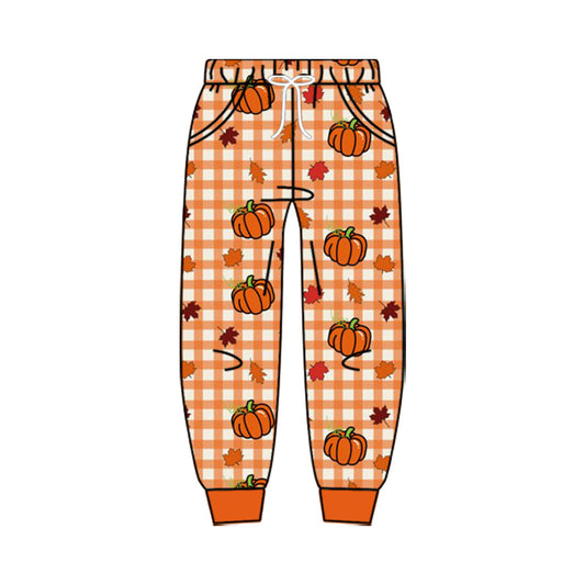 MOQ:5pcs P1198 pre-order baby boy clothes pumpkin boy fall winter pant-2026.8.21
