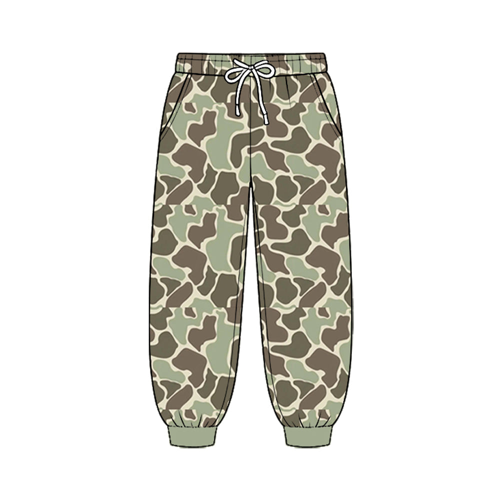 MOQ:5pcs P1201 pre-order baby boy clothes hunting camo boy fall winter pant-2026.8.25