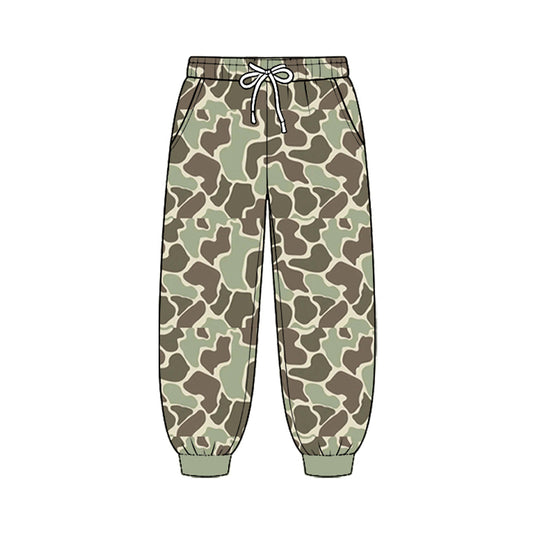 MOQ:5pcs P1201 pre-order baby boy clothes hunting camo boy fall winter pant-2026.8.25