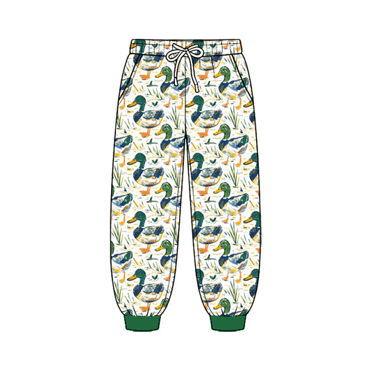 MOQ:5pcs P1203 pre-order baby boy clothes mallard ducks boy fall winter pant-2026.8.25