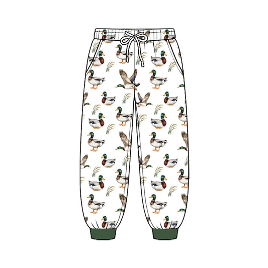 MOQ:5pcs P1204 pre-order baby boy clothes mallard ducks boy fall winter pant-2026.8.25