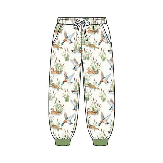 MOQ 5pcs P1207 pre-order baby boy clothes mallard ducks boy fall winter pant-2026.8.25