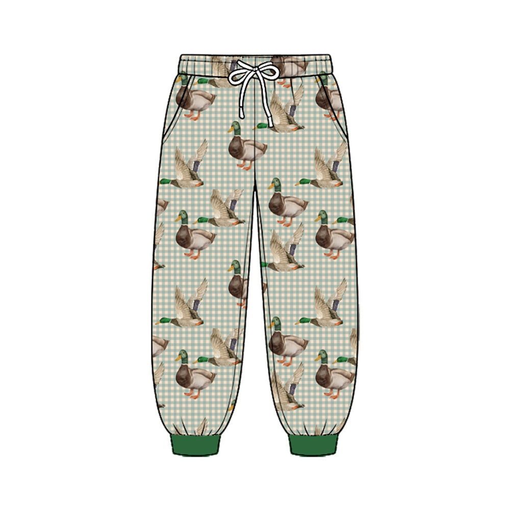 MOQ 5pcs P1208 pre-order baby boy clothes mallard ducks boy fall winter pant-2026.8.25