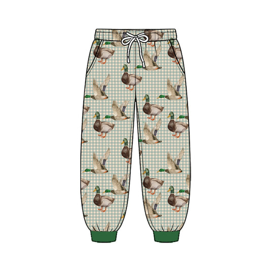 MOQ 5pcs P1208 pre-order baby boy clothes mallard ducks boy fall winter pant-2026.8.25