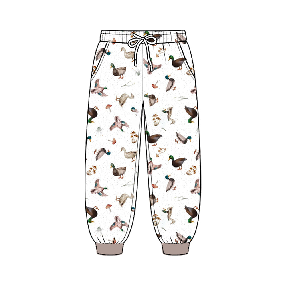 MOQ 5pcs P1209 pre-order baby boy clothes mallard ducks boy fall winter pant-2026.8.25