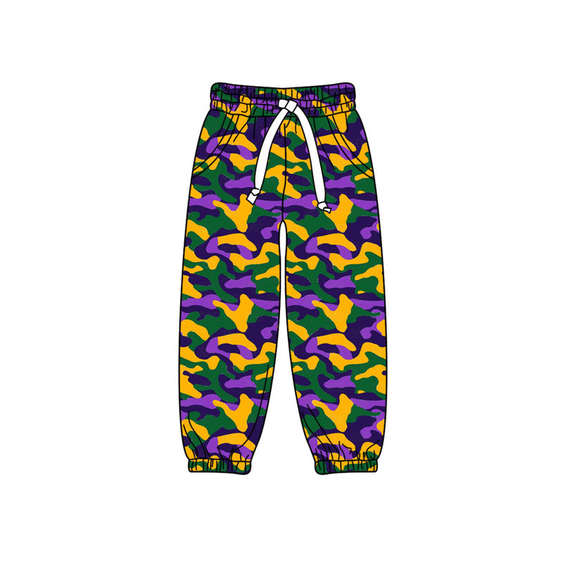 Preorder MOQ 5 pcs 202609 Each Style Mardi Gras Cmao Kids Matching Clothes