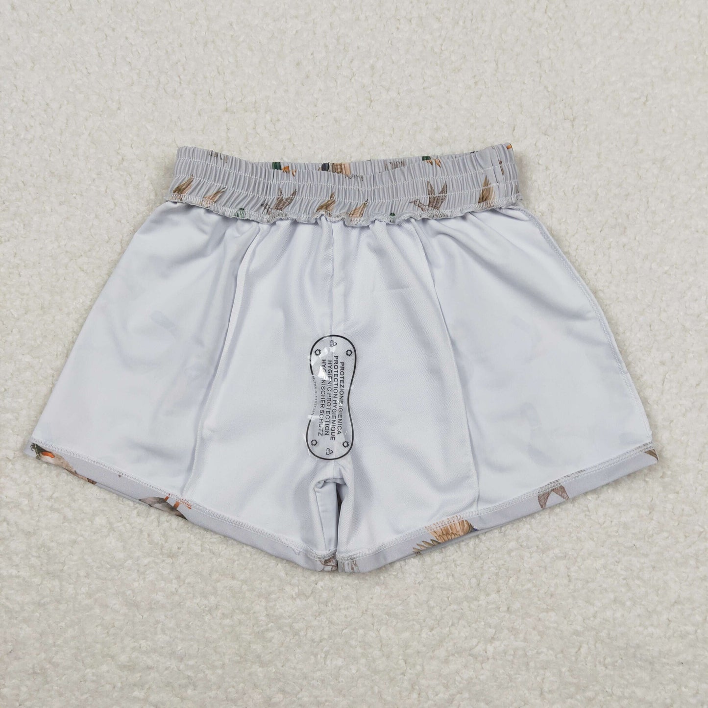S0268 duck hunting clothes gray boys swim trunks RTS  202508