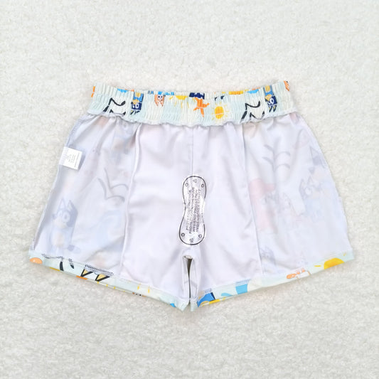 S0362 Cartoon Bluey Boys Swimming Trunks High Quality RTS 202508
