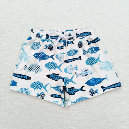 S0399 Small fish swimming trunks High quality