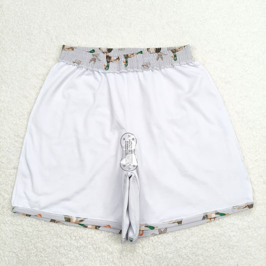 S0429 adult man duck hunting gray swimming trunks RTS 202508