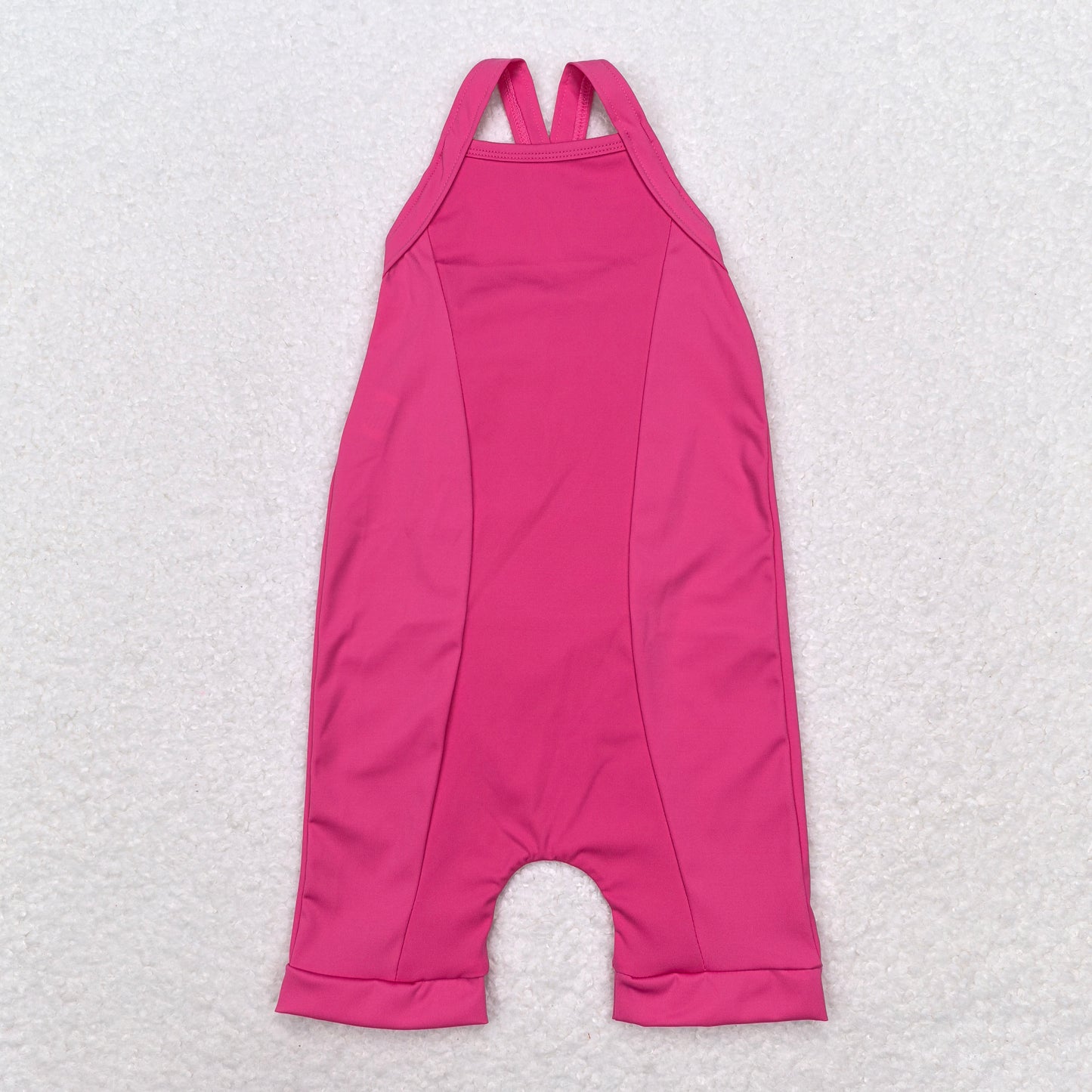 S0447 Solid color rose red integrated yoga clothing high quality wholesale
