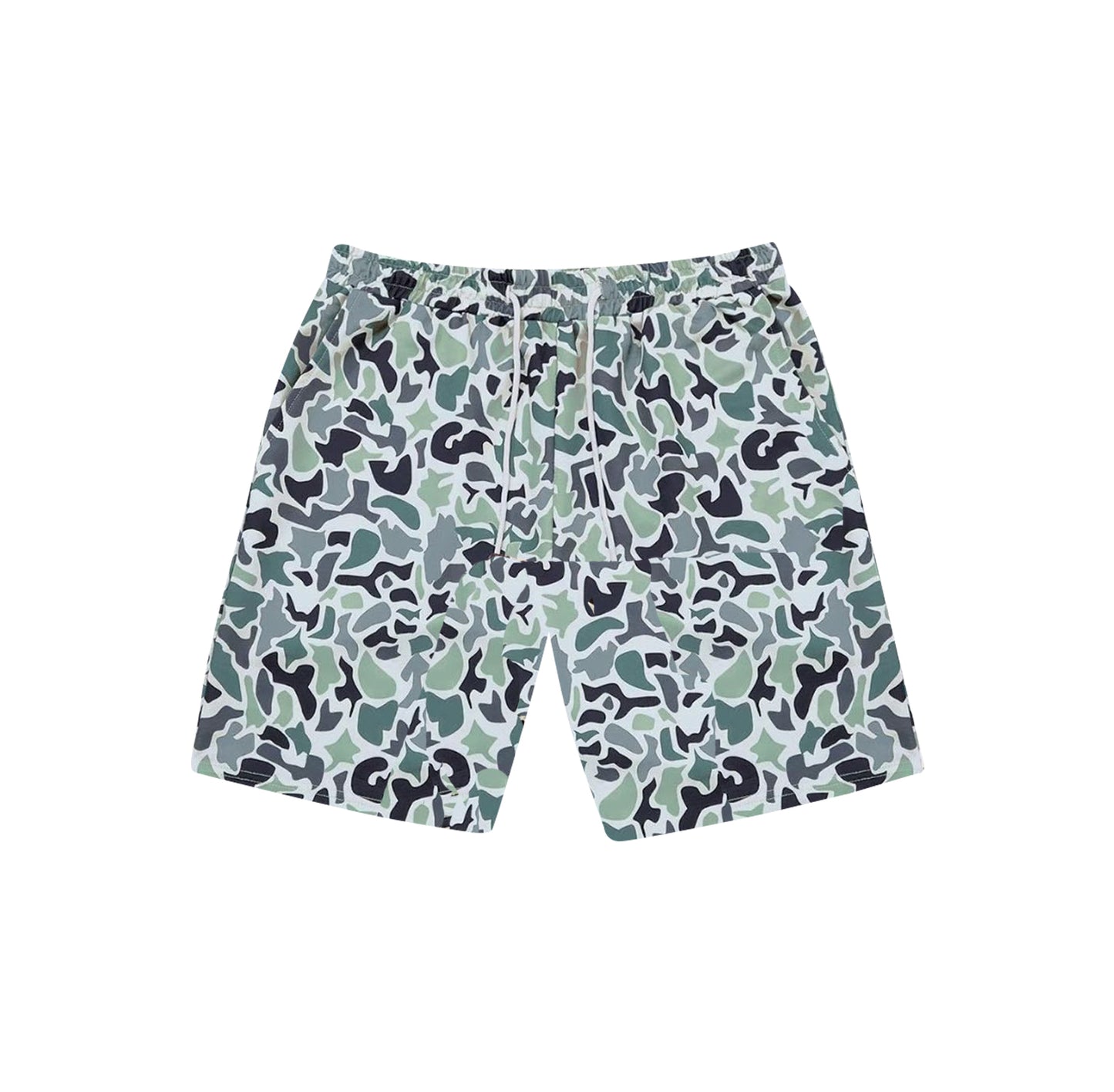 MOQ 5 PCS S0633 Adult Man Gray Green Blue Camouflage Swimming Trunks 202511 Preorder