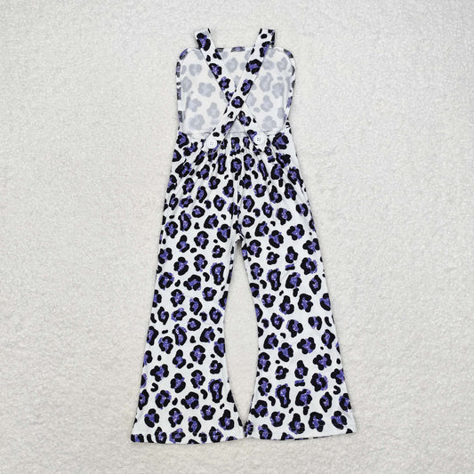 SR1932 Purple leopard print white strap onesie high quality wholesale