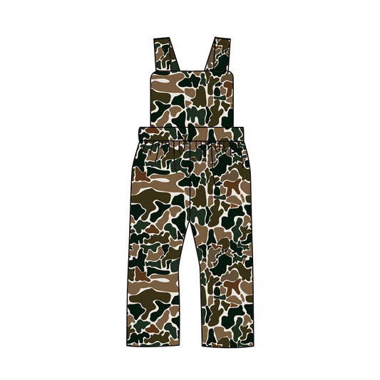 Preorder SR1988 Camouflage beige jumpsuit with straps