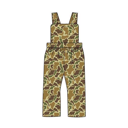 Preorder SR2002 Camo green strap jumpsuit