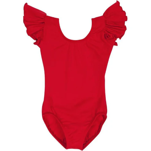 Preorder SR2799 Red ruffle short sleeve romper baby girls Boutique Summer outfit 202502