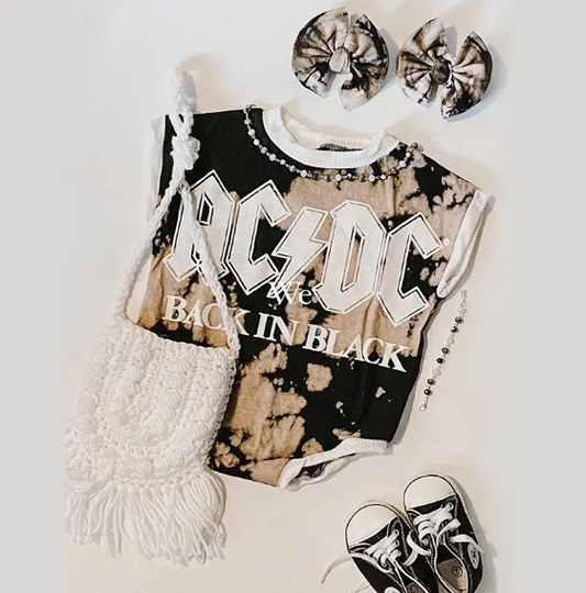 Preorder SR2841 Letter ashen sleeveless romper Infant  Boutique Summer outfit 202502
