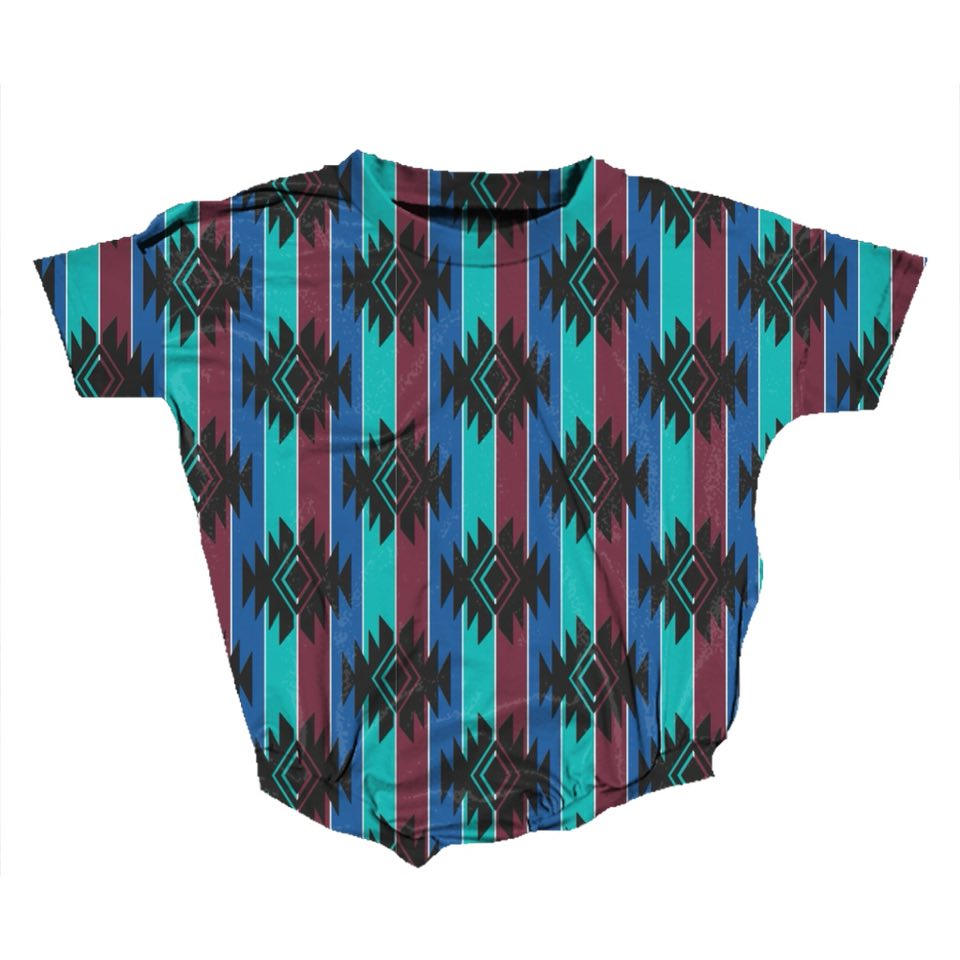 MOQ 5 PCS preorder SR3518 Geometric Pattern Blue and Brown Stripe Short-Sleeved Boys Bubble Romper 202511