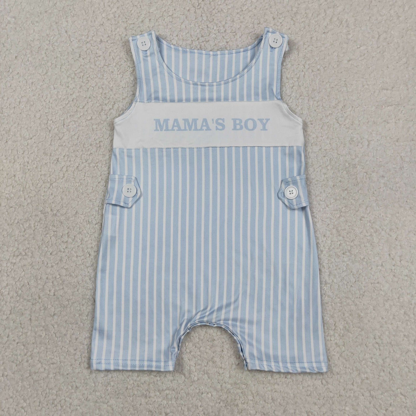 Sibling Matching Clothes MAMA'S BOY & MINI Light Blue Sets 202605 RTS