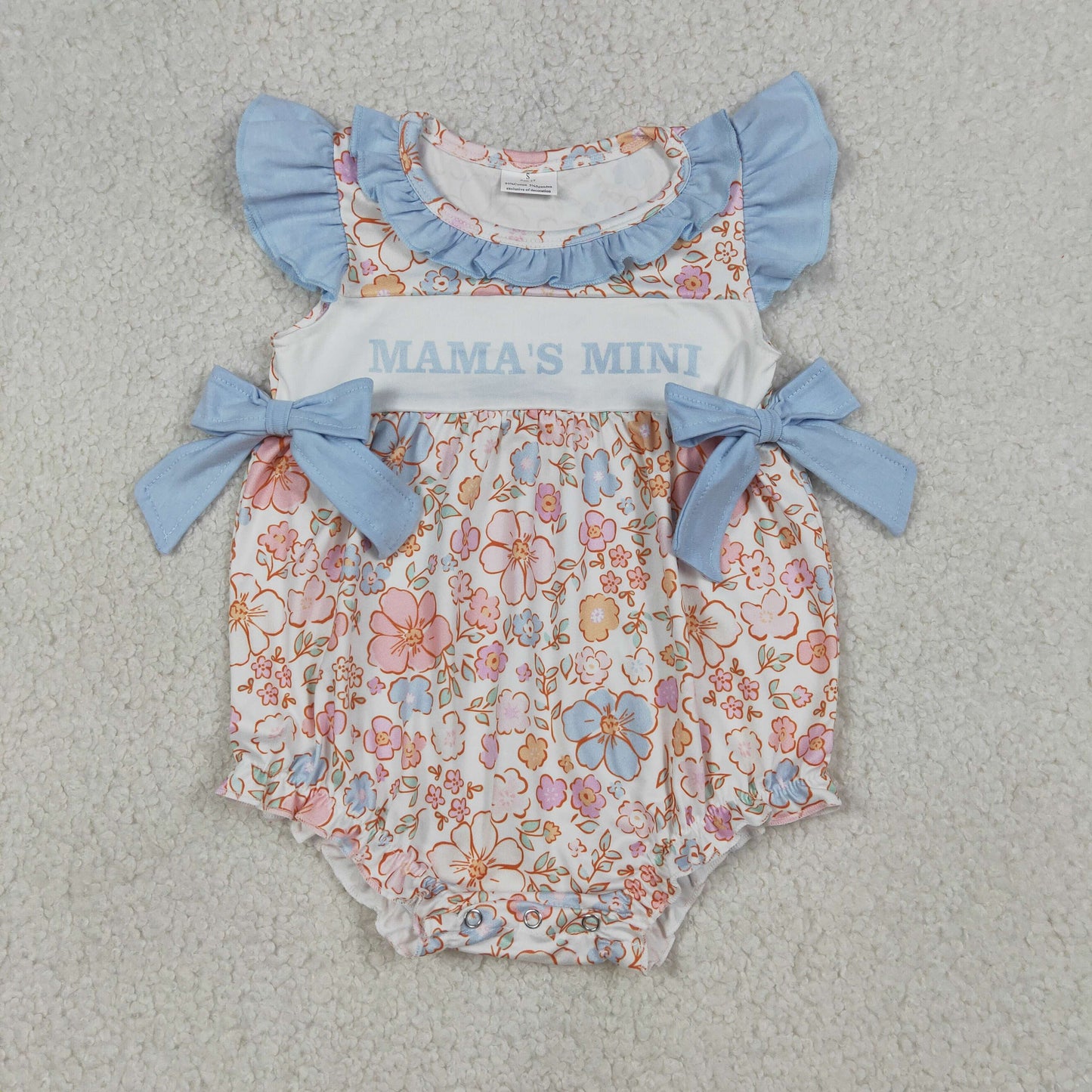 Sibling Matching Clothes MAMA'S BOY & MINI Light Blue Sets 202605 RTS