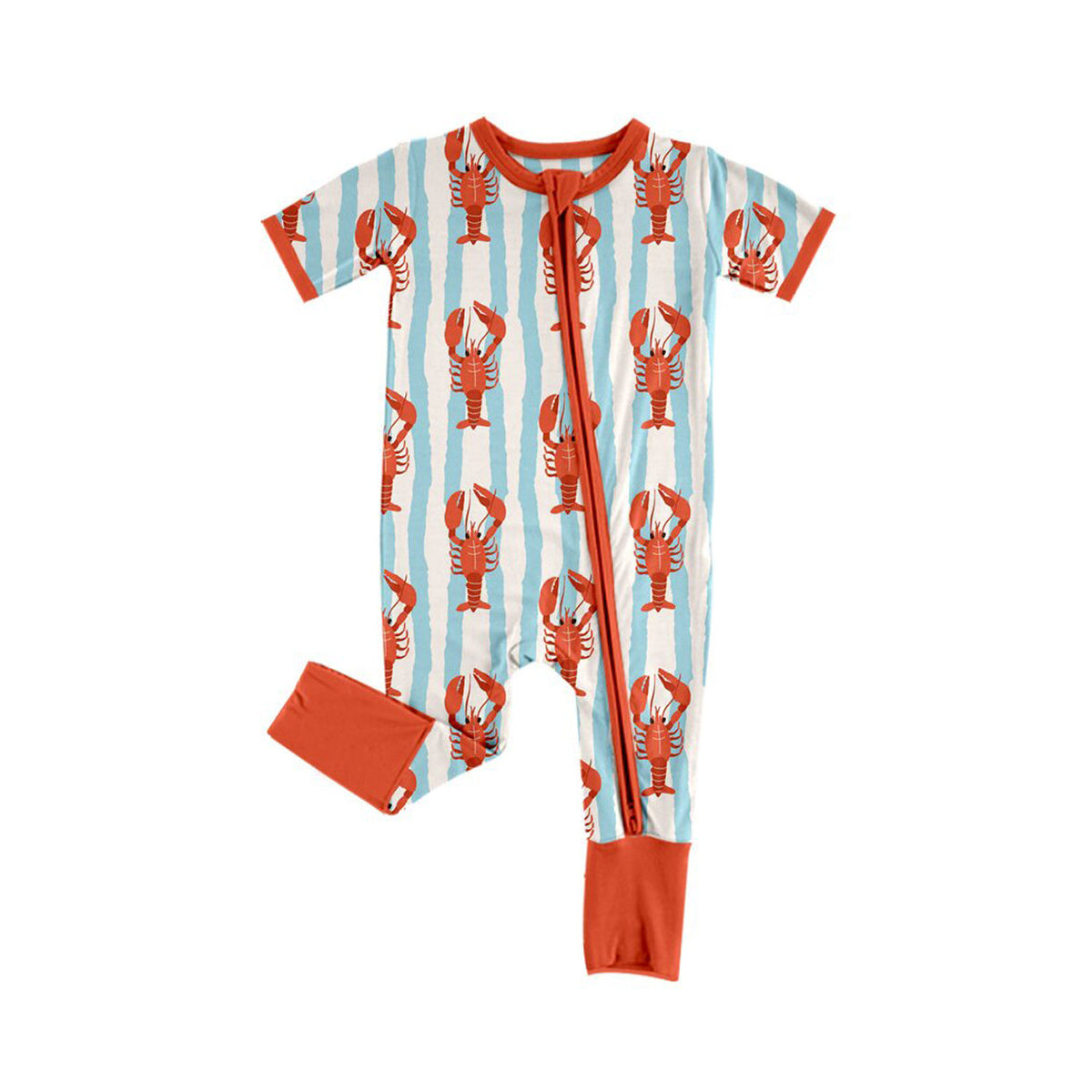 Preorder MOQ 5 pcs Each Style Mardi Gras Crawfish Stripe Kids Matching Clothes