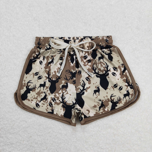 SS0144 Elk Camouflage Girls Shorts RTS 202509