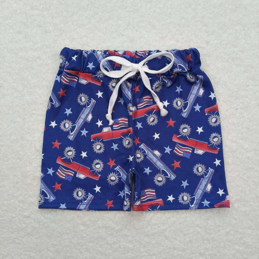 SS0205 Jeep Star Navy Blue Boys Shorts RTS 202508