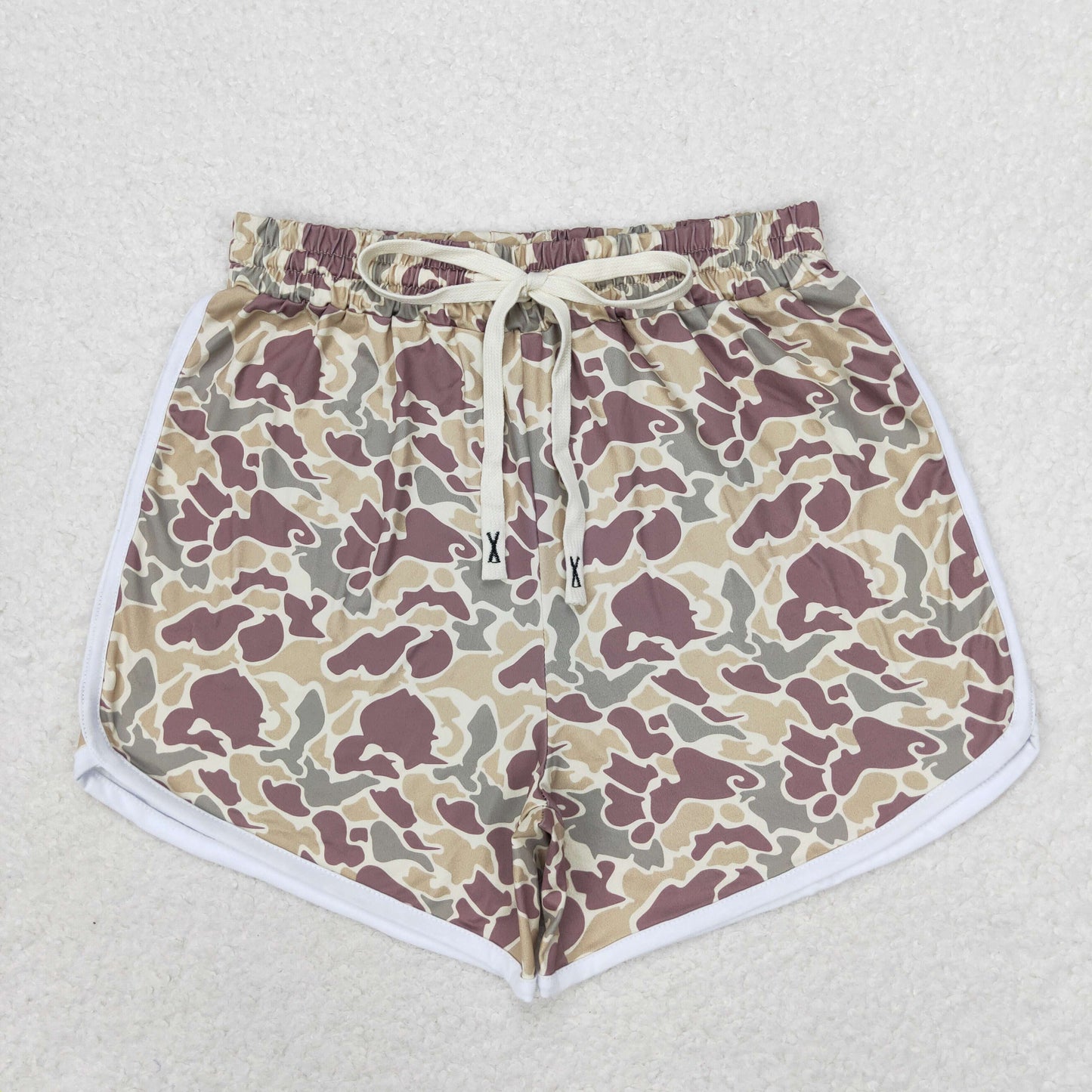 SS0357 Adult female camo shorts high quality swimwear beachwear