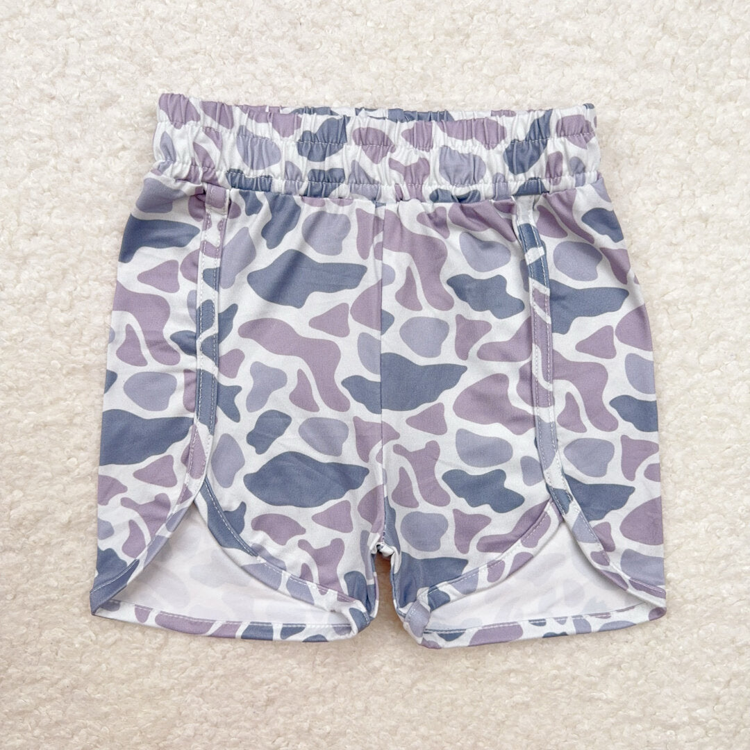 SS0361  Grey camouflage shorts