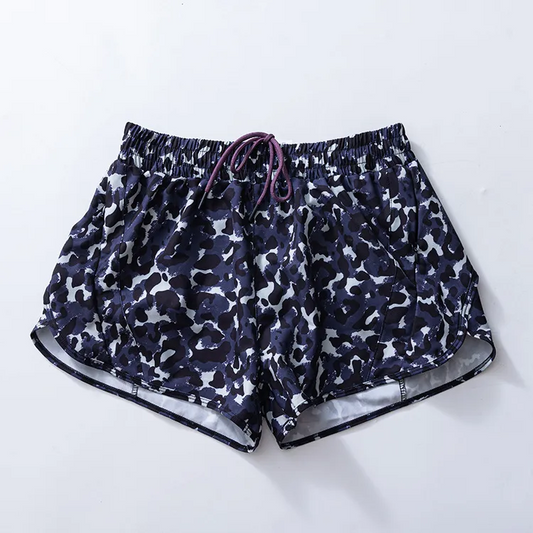 preorder SS0481 Black and Gray Ink Yoga Shorts Girls boutique outfit 202503