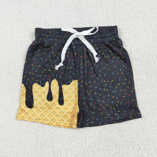 SS0624 Boys Boutique Black  Shorts 202507 RTS