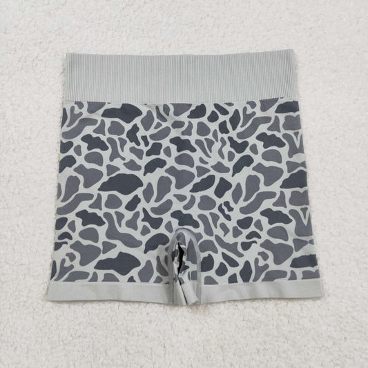 SS0643 Adult Female Gray Camo Shorts High Quality 202509 RTS