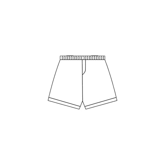 MOQ 8 preorder SS0663 Solid White Girls Yoga Shorts 202510
