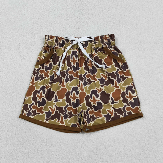 SS0673 Deer Duck Hunting Camouflage Boys Shorts 202603 RTS